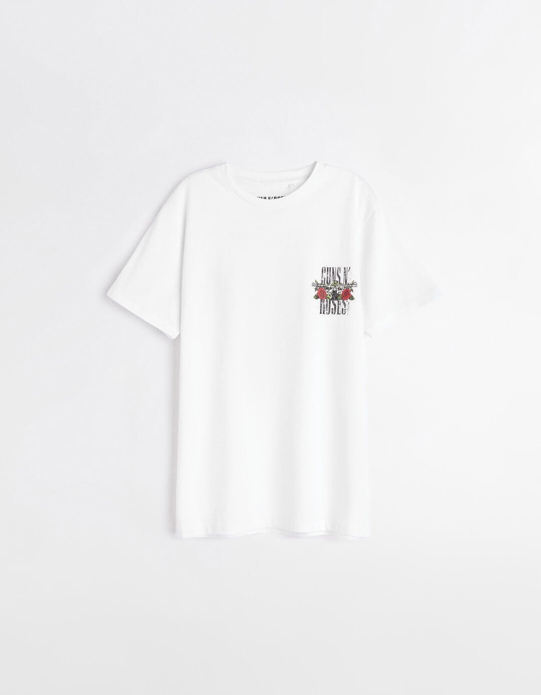 T-shirt 'Guns N' Roses', Homem, Branco
