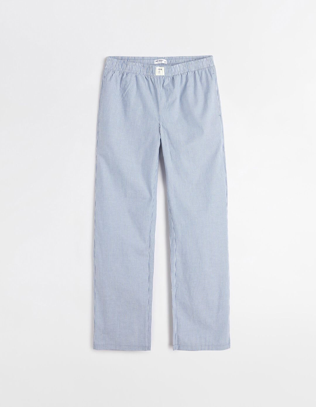 Calças Pijama Riscas, Homem, Azul Claro 