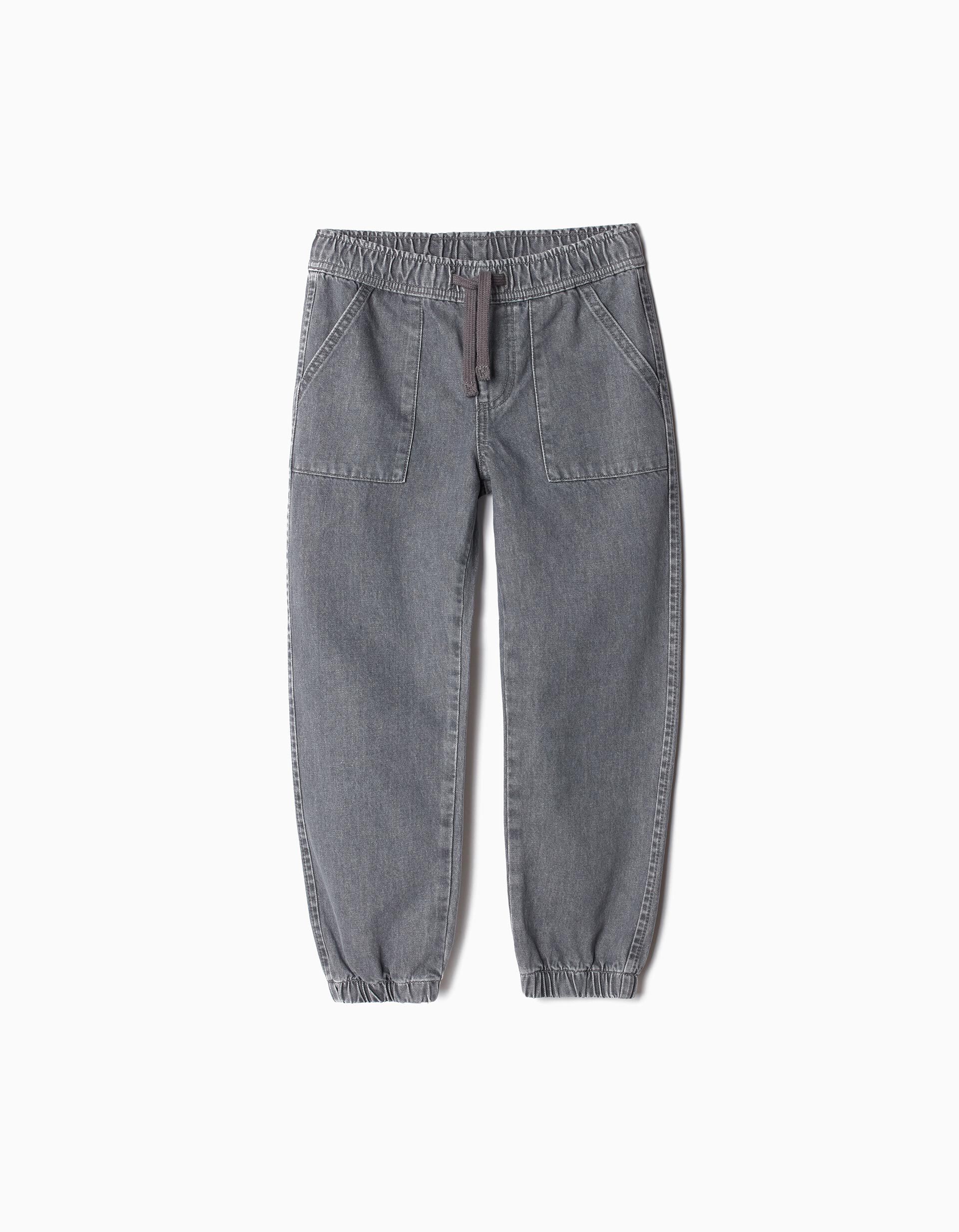 Joggers de Ganga, Menino, Cinzento