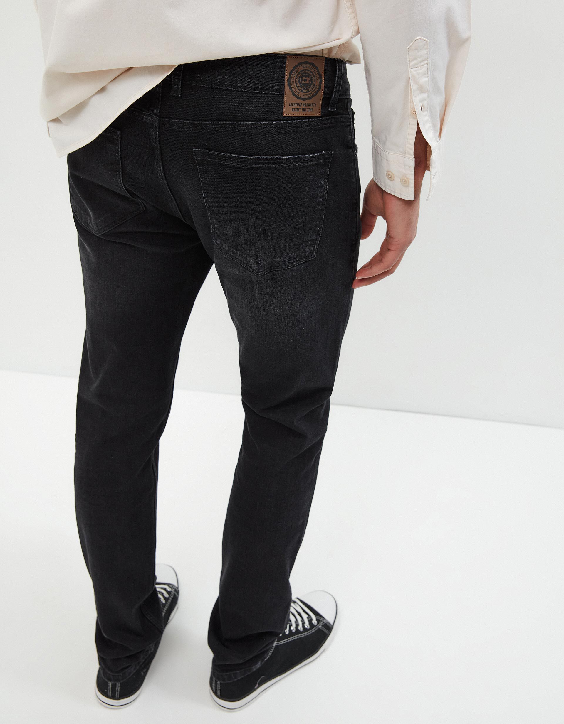 Jeans Skinny Fit, Homem, Preto