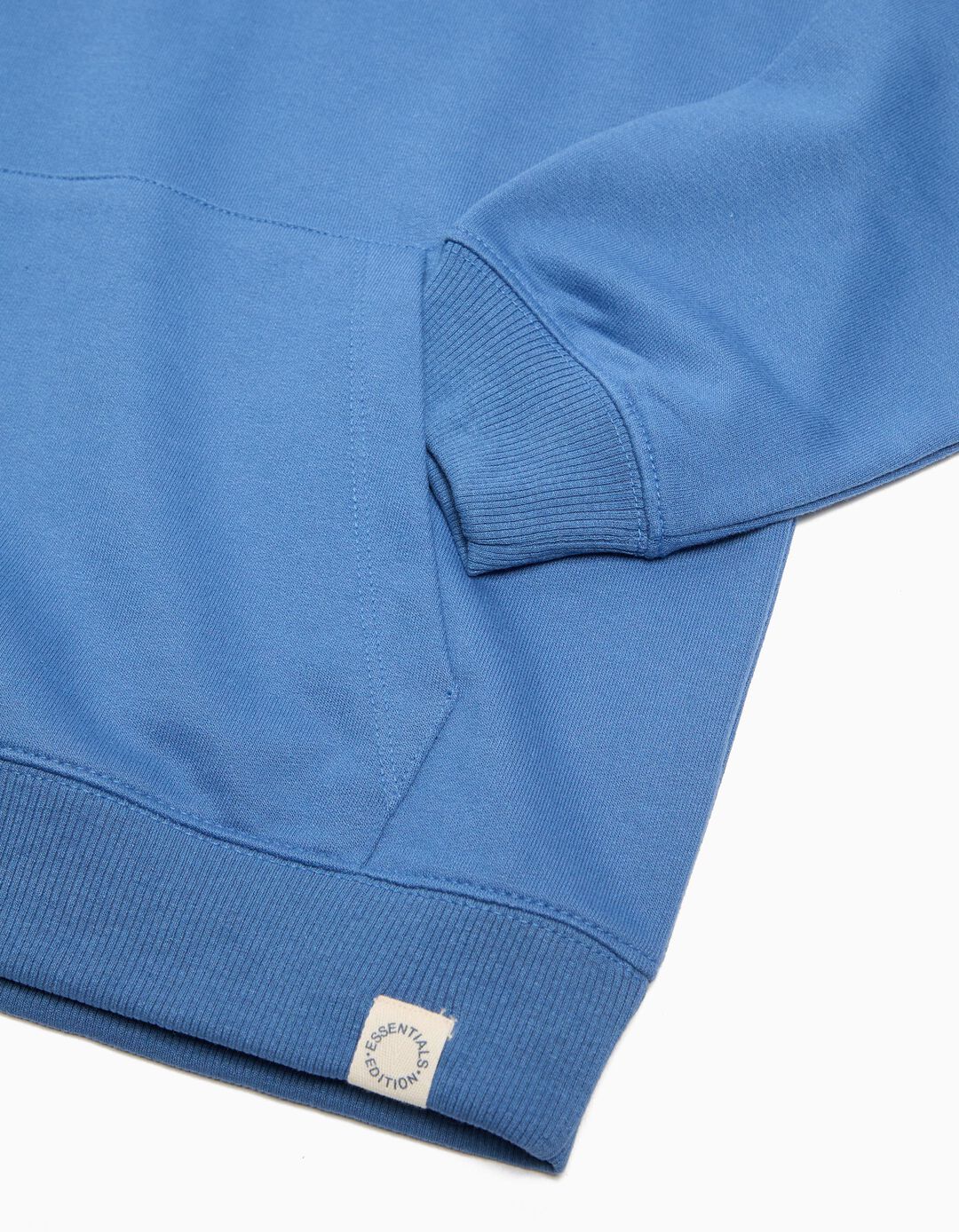  Sweatshirt de Felpa Capuz, Menino, Azul