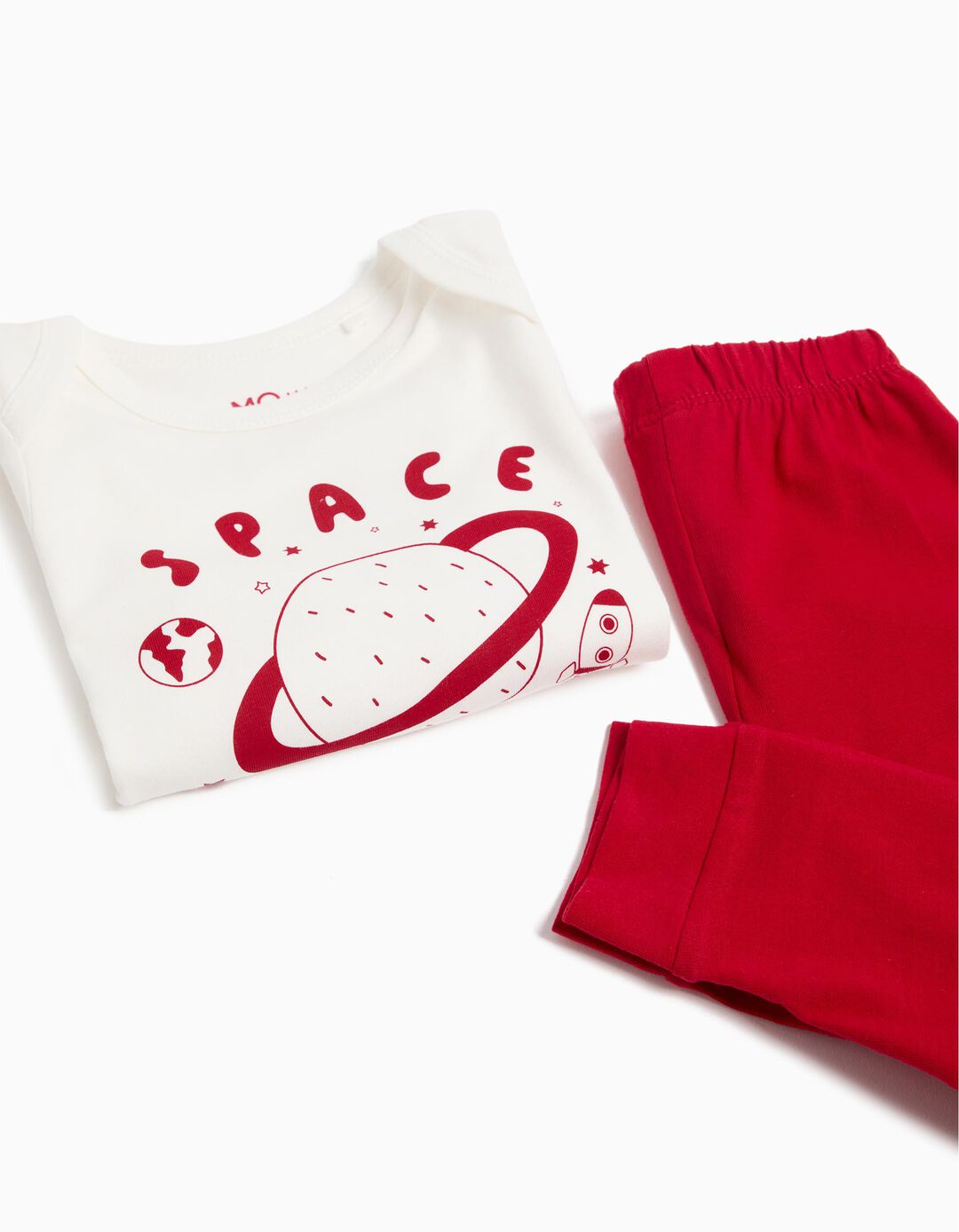 Pijama, Menino, Vermelho
