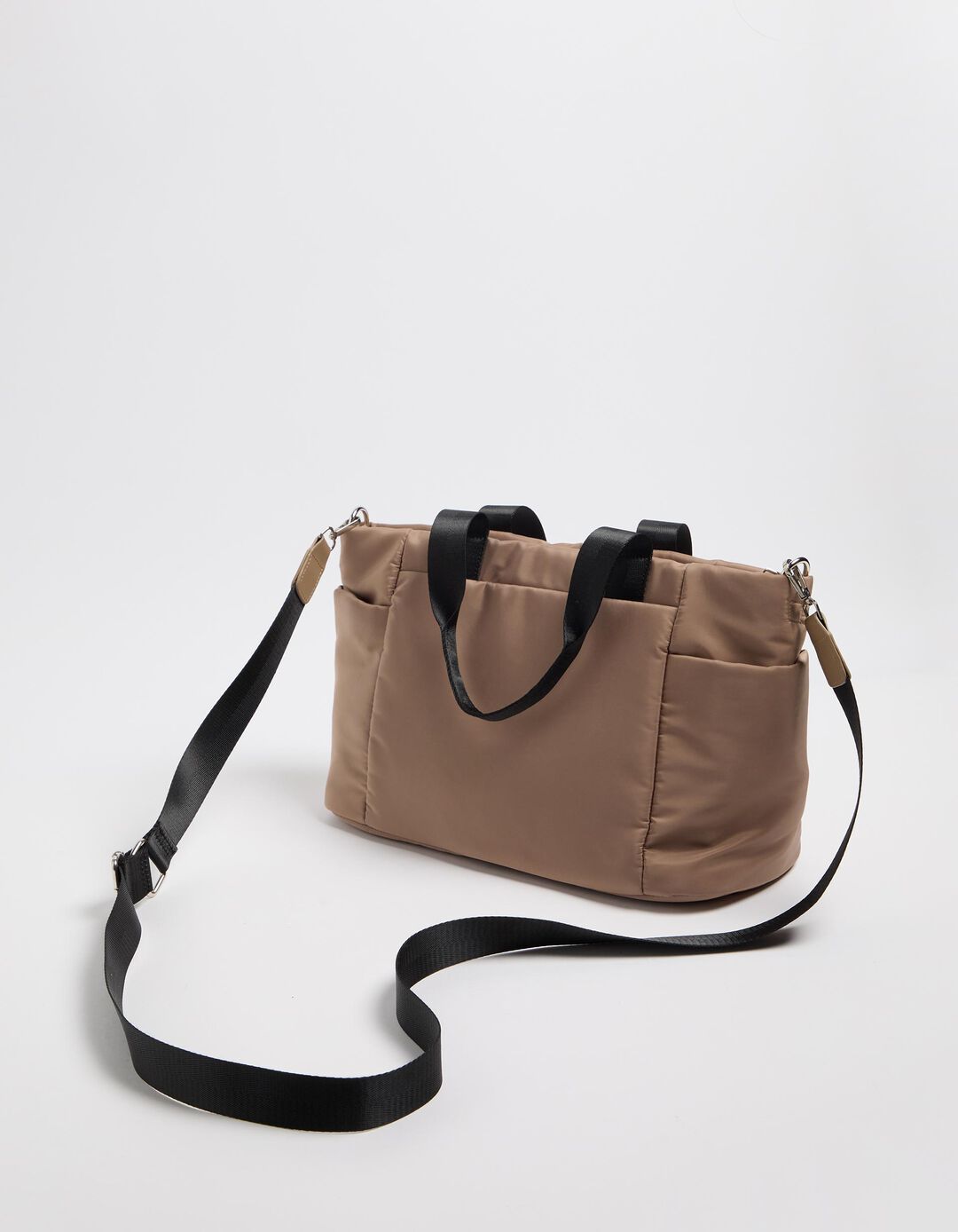 Mala Nylon, Mulher, Bege
