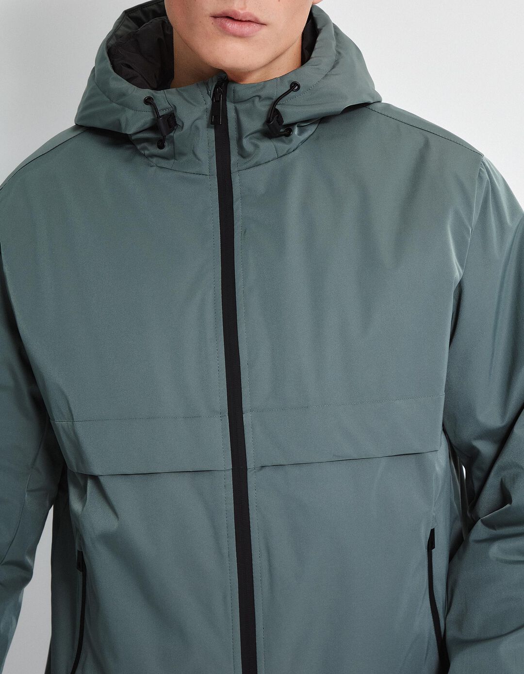 Parka Náutica Capuz, Homem, Verde Escuro
