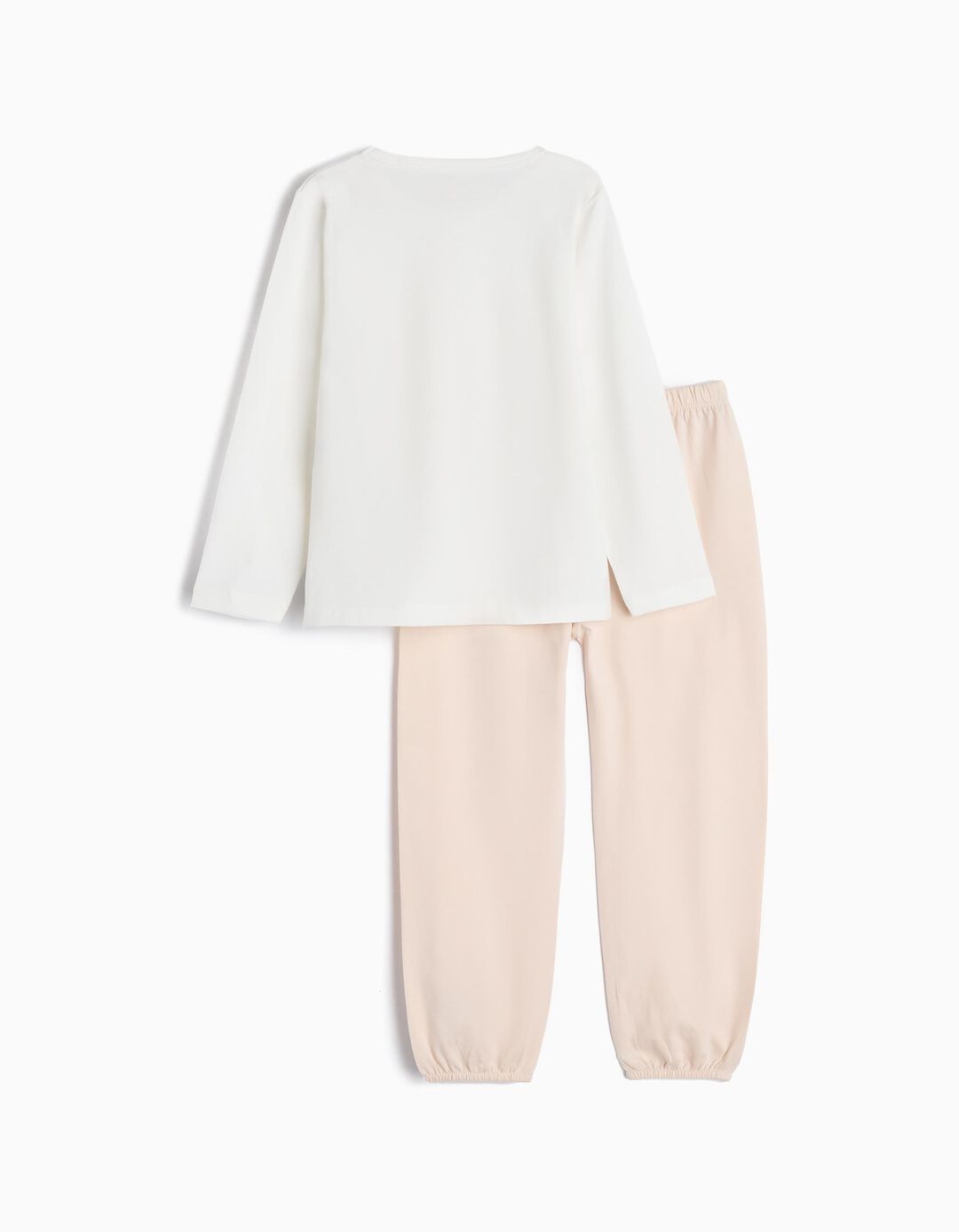 Pijama Jersey, Menina, Rosa Claro