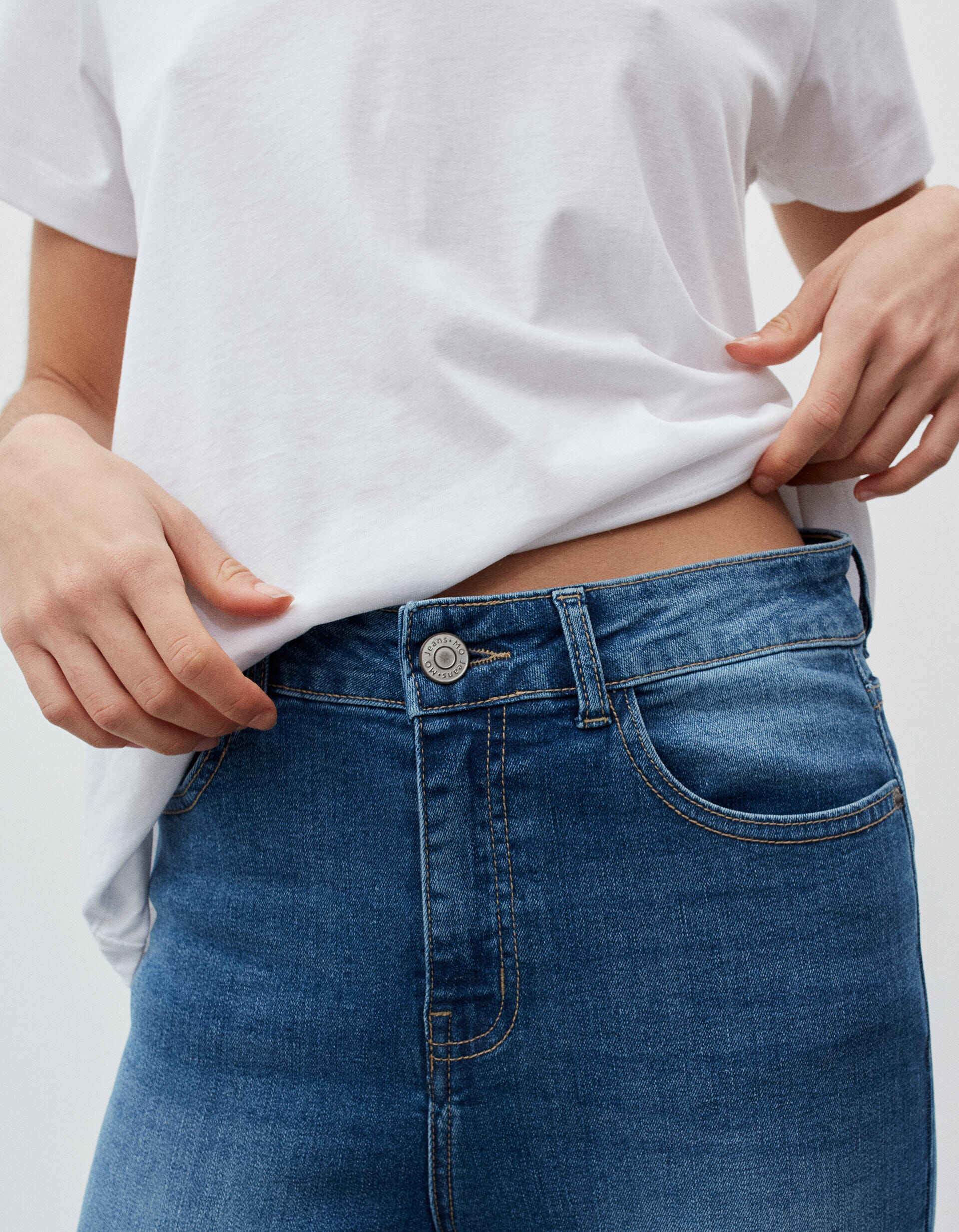 Comprar Online Cal&ccedil;as de Ganga 'Skinny', Mulher, Azul