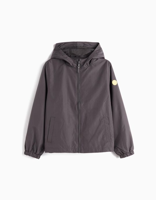 Comprar Online Parka com Capuz, Menino, Cinzento Escuro