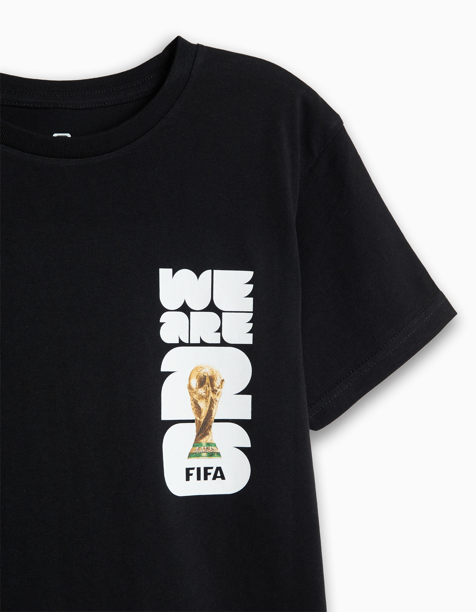 T-shirt 'FIFA', Menino, Preto