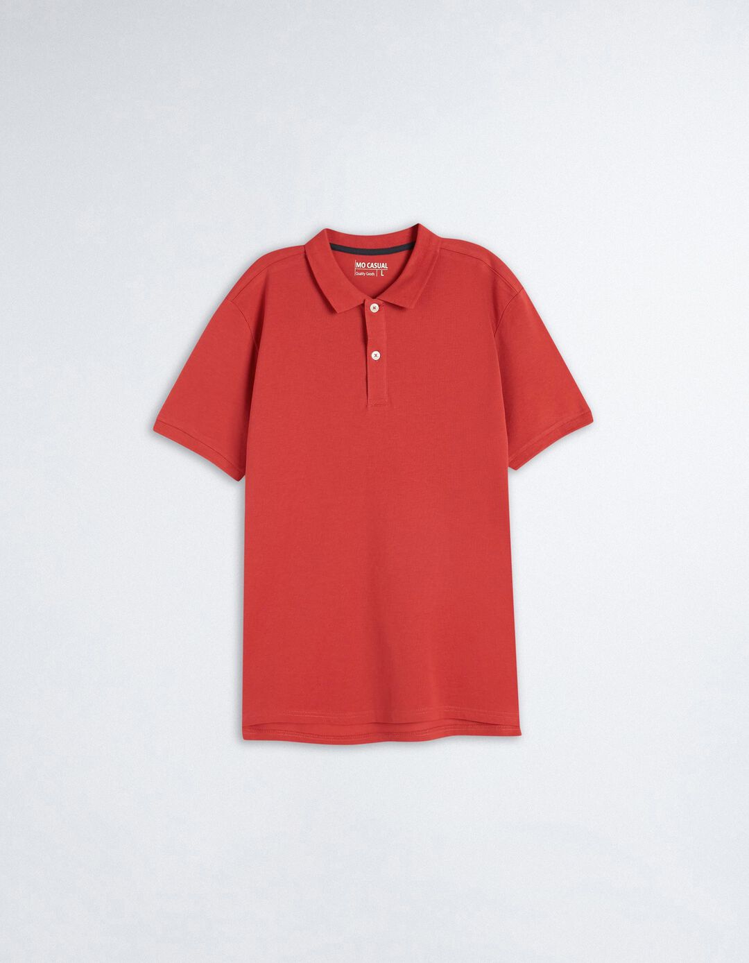 Polo Piquet, Homem, Vermelho