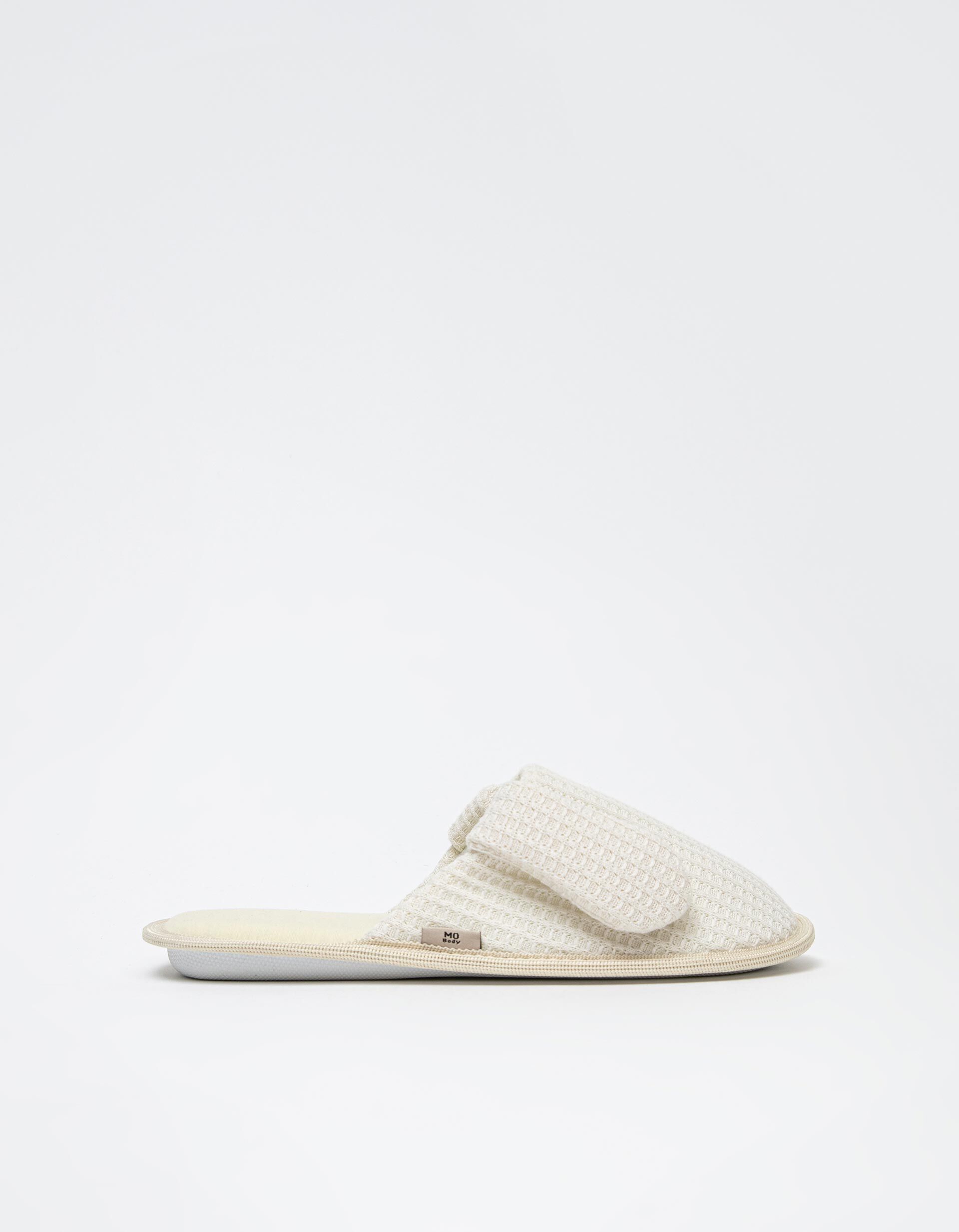 Chinelos de Quarto Presilhas, Mulher, Branco