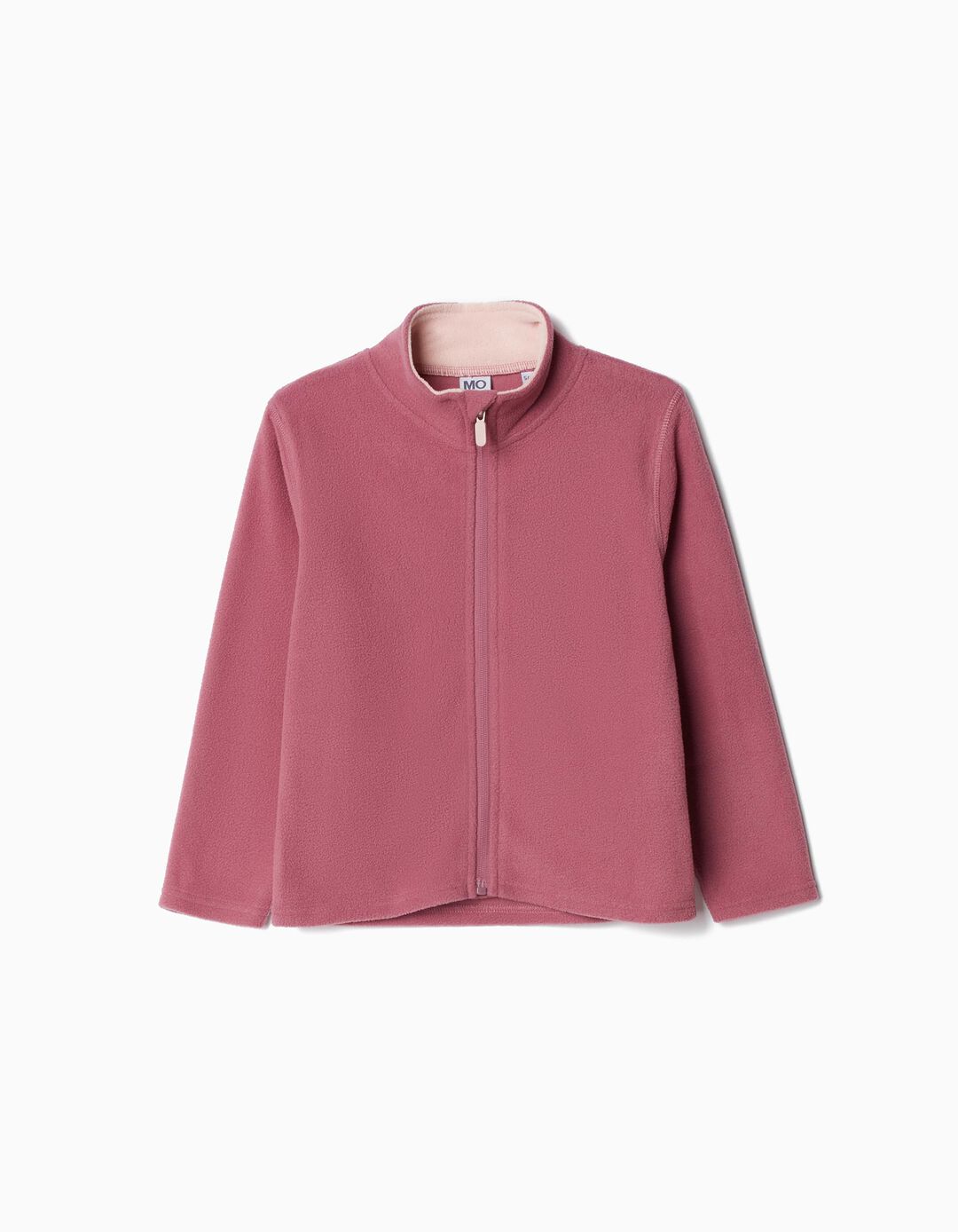 Casaco Polar Fecho de Correr, Menina, Rosa 