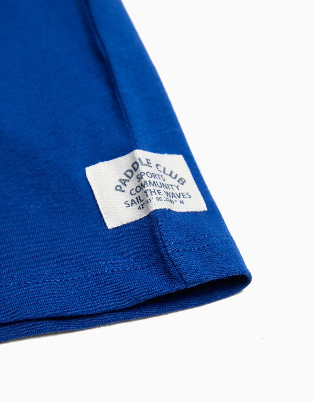 T-shirt Estampado, Menino, Azul Escuro