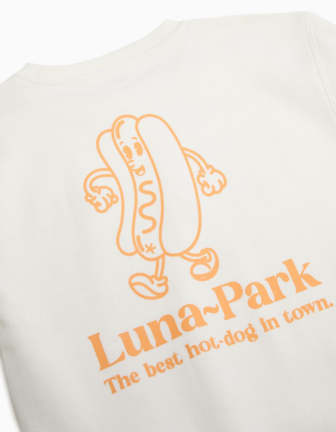 Sweatshirt de Felpa Estampado, Menino, Branco
