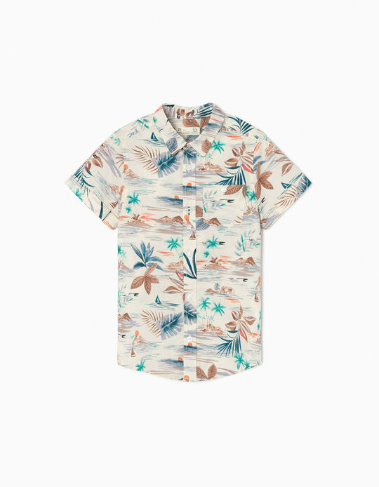 Comprar Online Camisa com Padrão para Menino, Multicolor