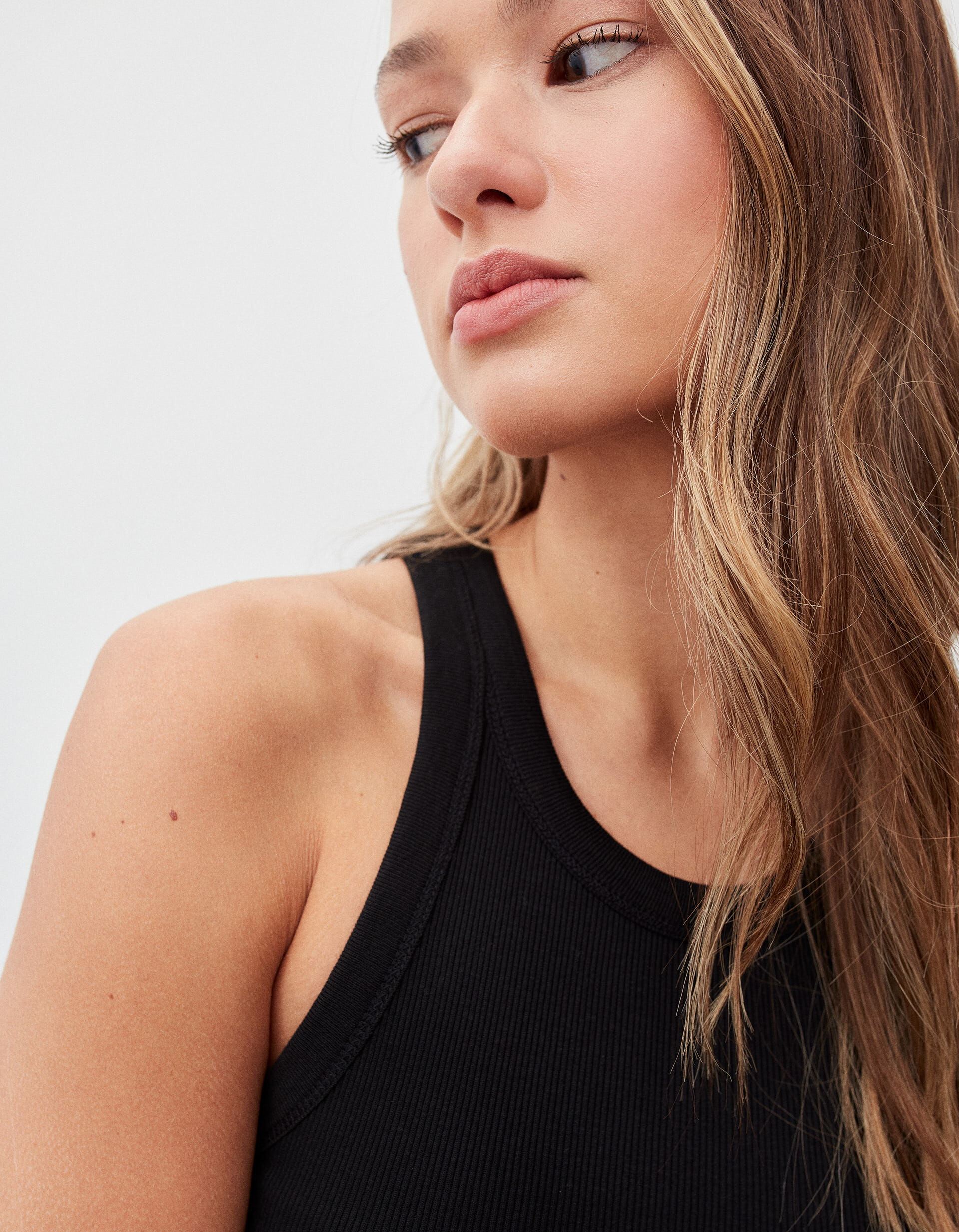 Comprar Online Tank Top Canelado, Mulher, Preto