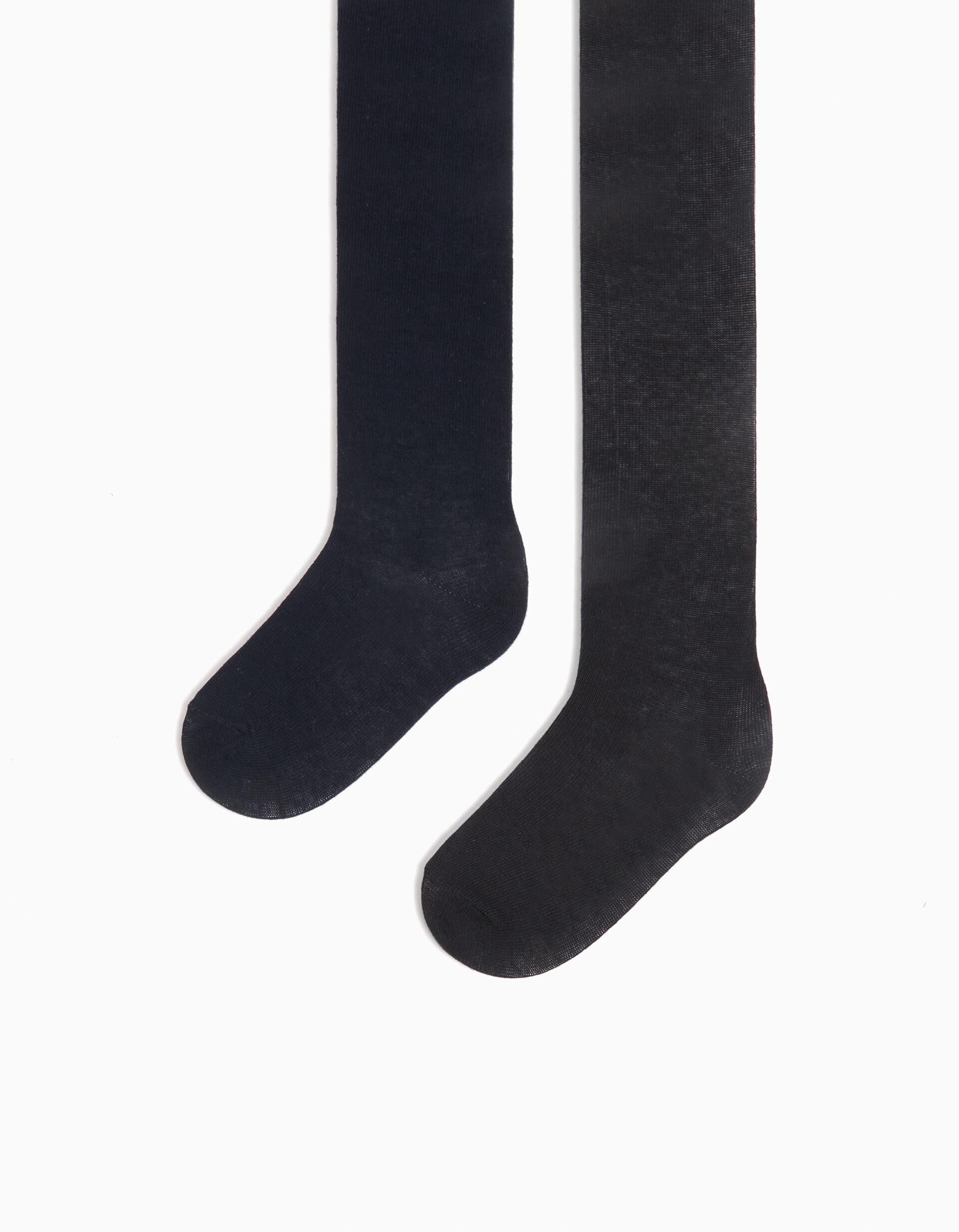 Pack 2 Pares de Collants, Menina, Multicor