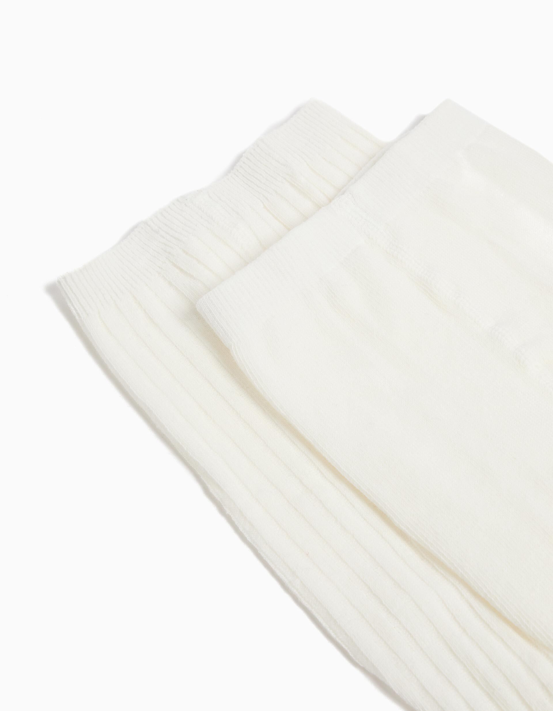 Comprar Online Pack 2 Pares de Collants, Menina, Branco