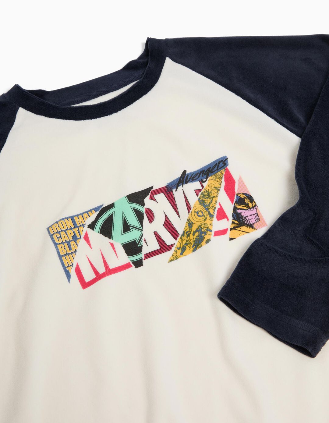 Pijama de Veludo 'Marvel', Criança, Bege Claro