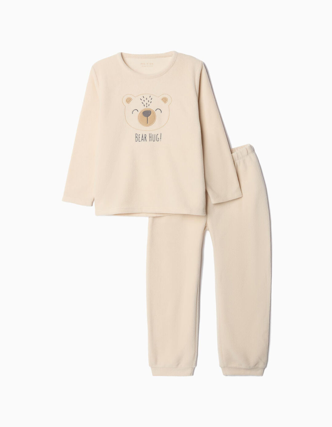 Pijama Polar, Beb&eacute;, Bege
