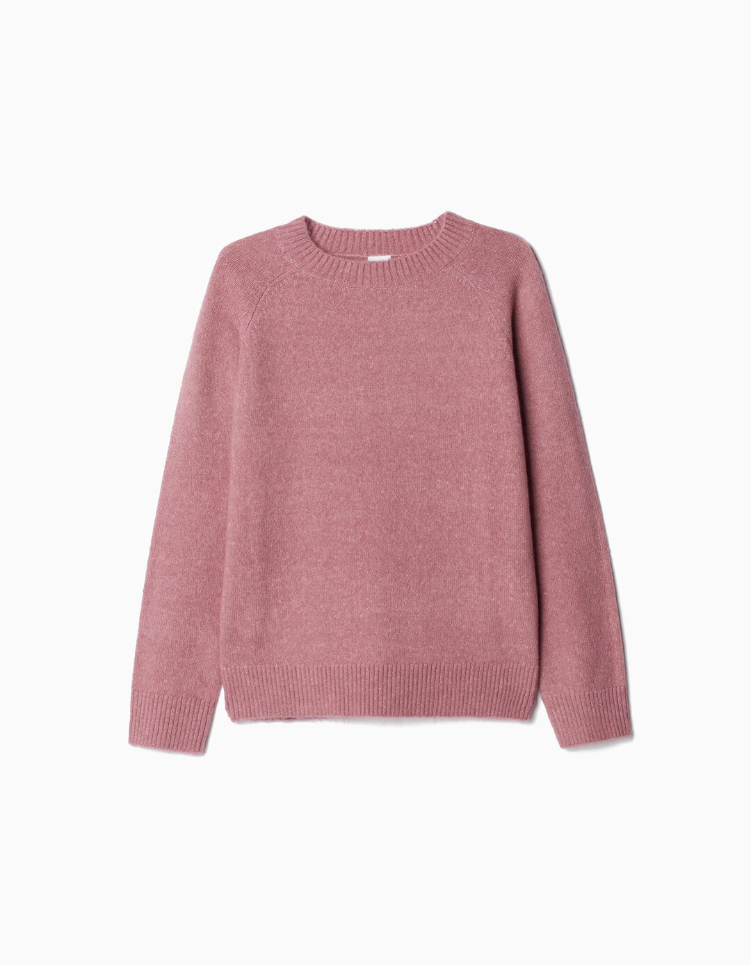 Camisola de Malha, Menina, Rosa
