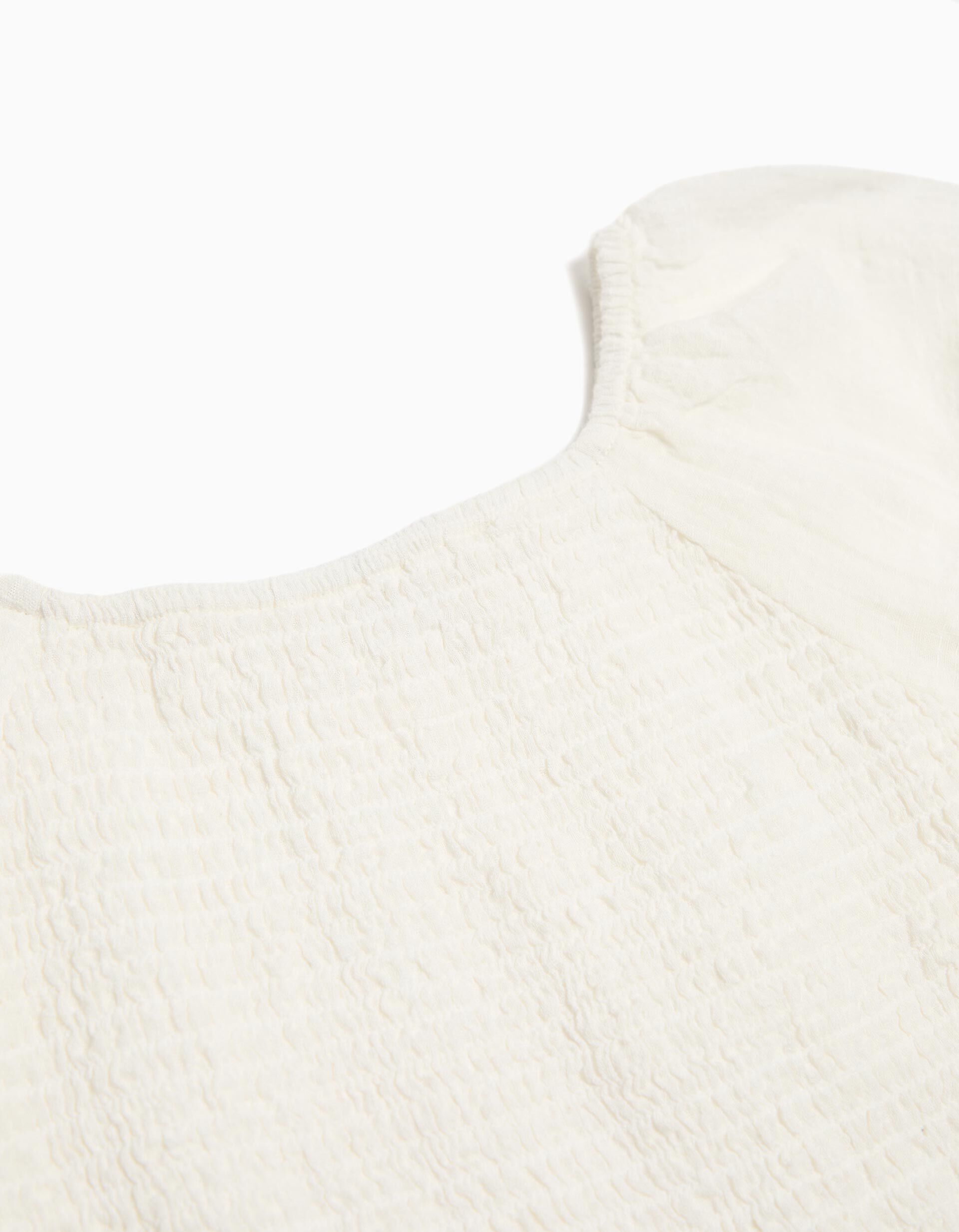 Comprar Online Blusa de Manga Comprida, Menina, Branco