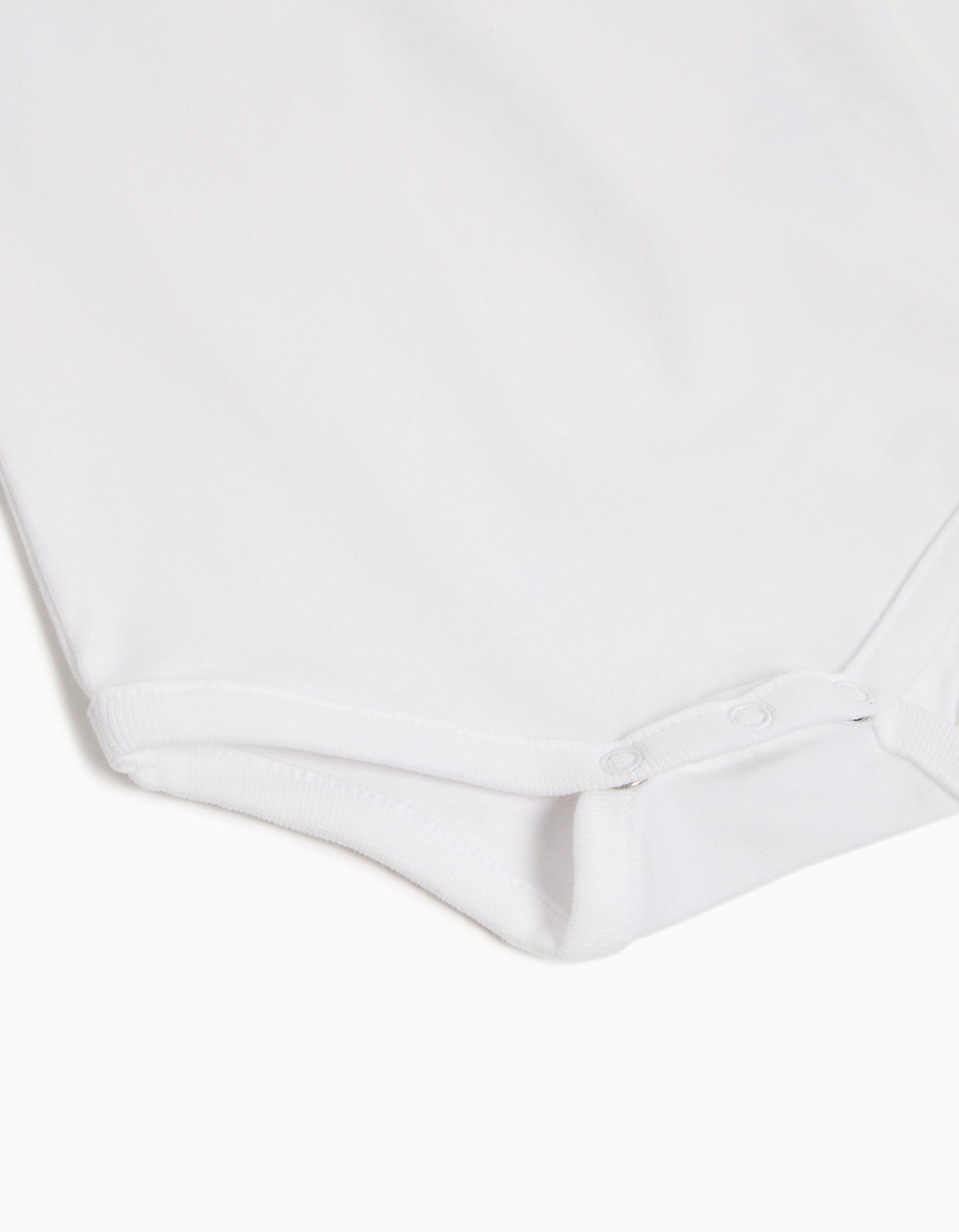 Comprar Online Body de Manga Comprida Gola, Rec&eacute;m-nascido, Branco
