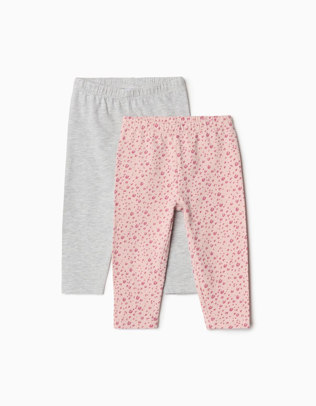 Pack 2 Pares de Leggings, Menina, Multicor