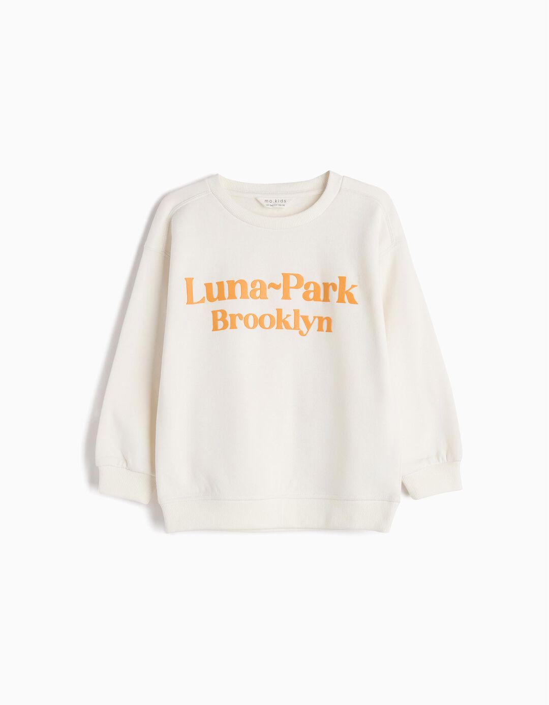 Sweatshirt de Felpa Estampado, Menino, Branco