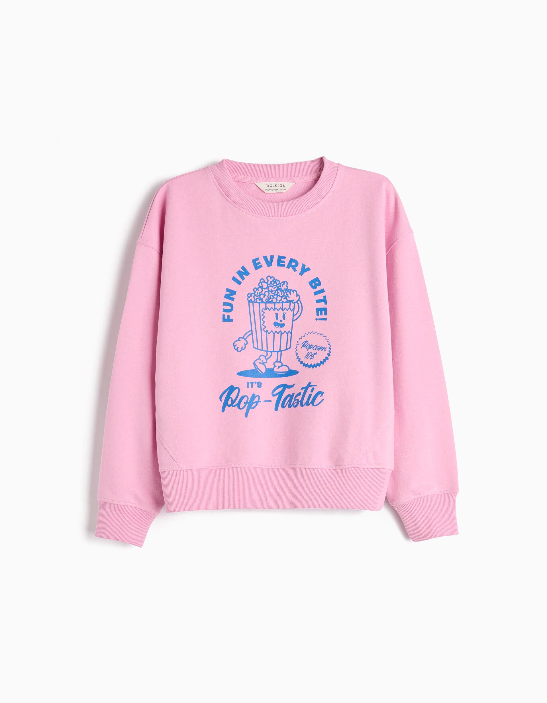 Comprar Online Sweatshirt Estampado, Menina, Rosa 