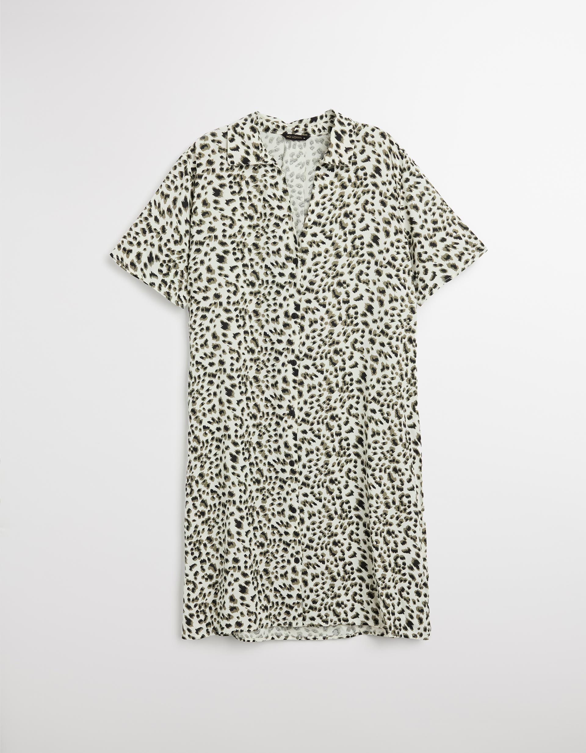 Vestido Leopardo, Mulher, Verde Escuro