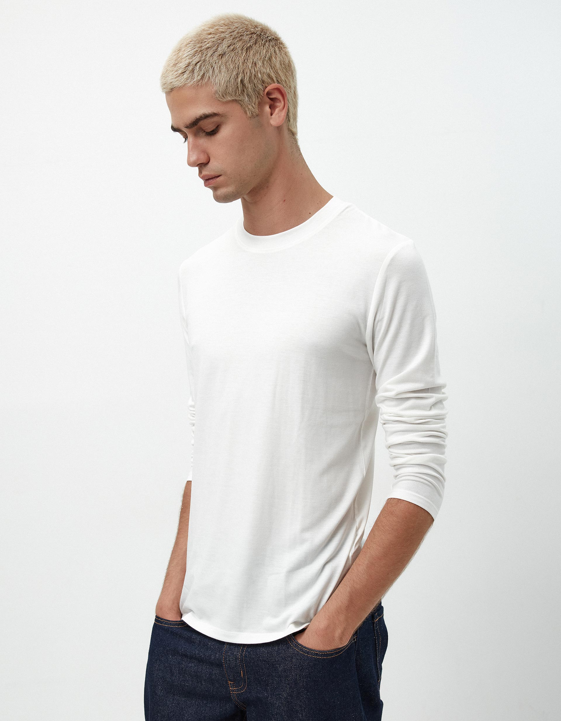 Camisola Interior Térmica, Homem, Branco