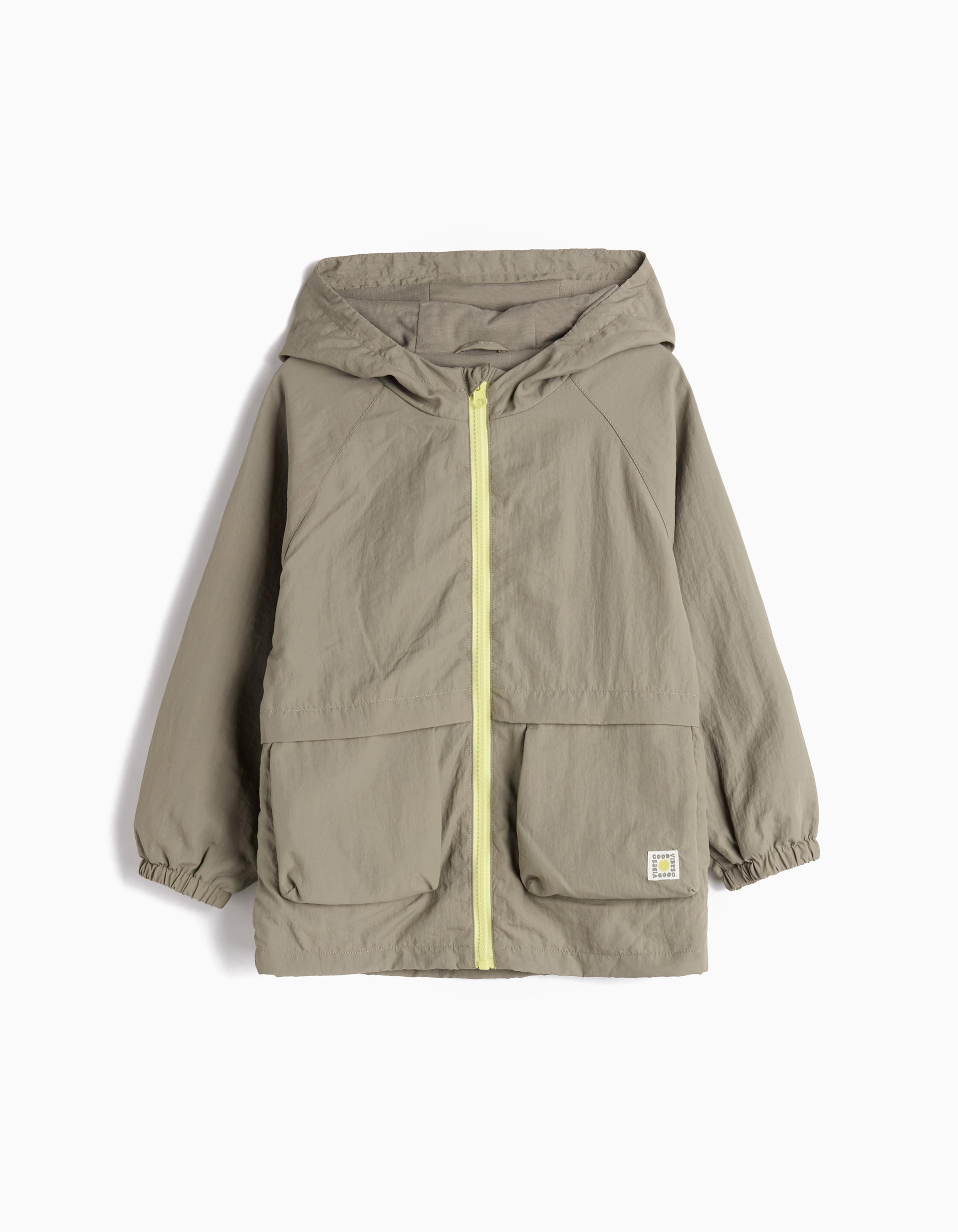 Parka, Menino, Verde Escuro