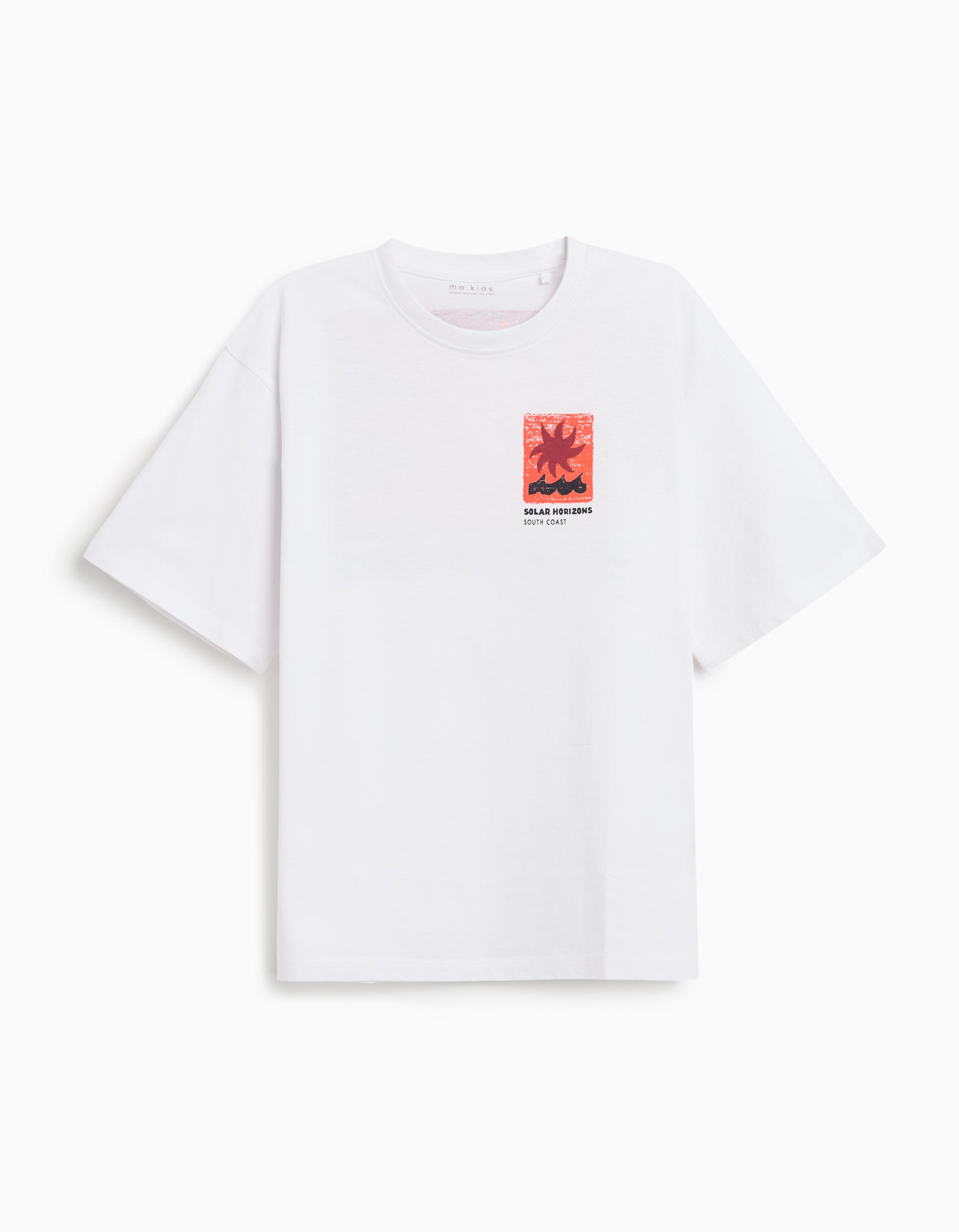 T-shirt, Menino, Branco