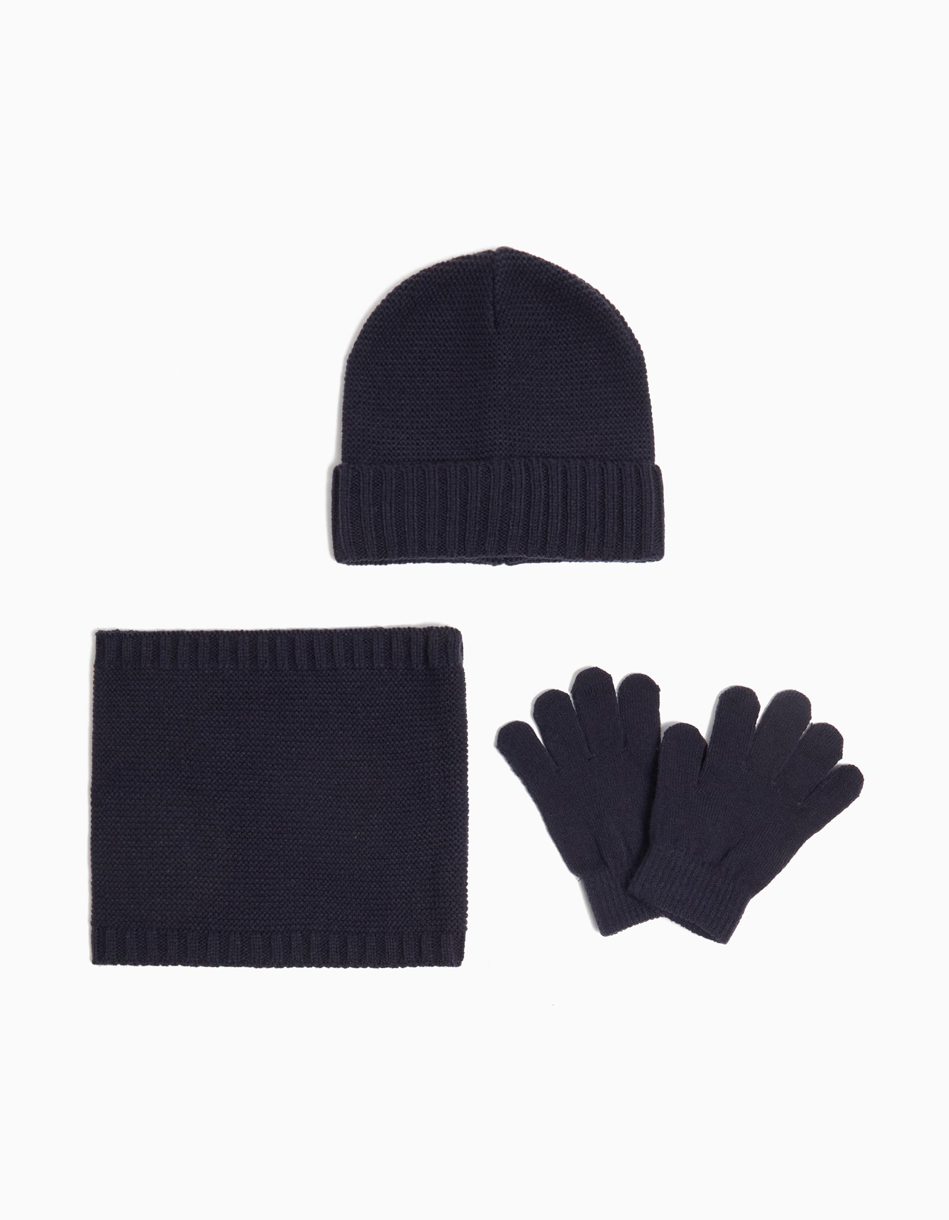 Conjunto de Malha, Menino, Azul Escuro