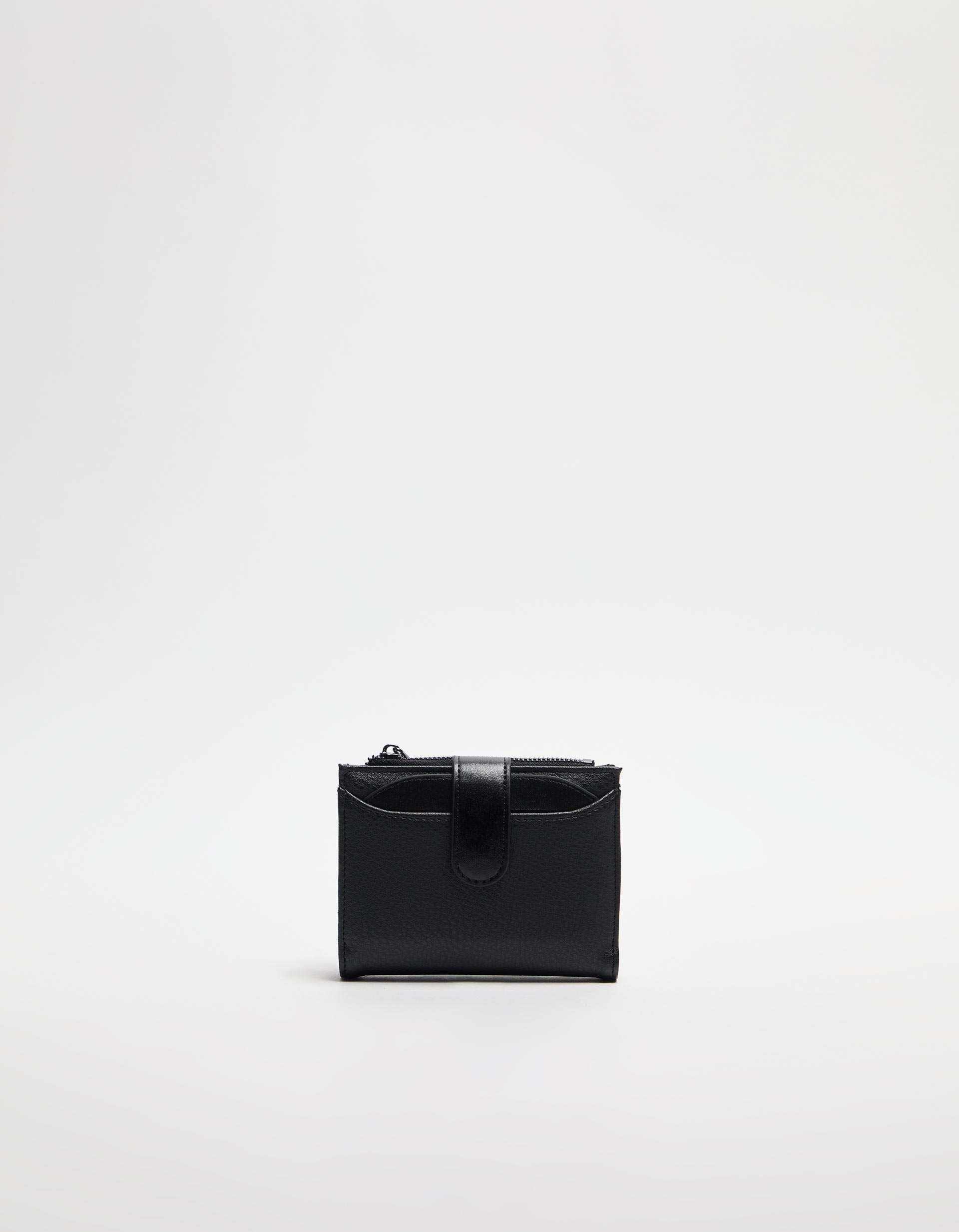 Porta-moedas, Homem, Preto