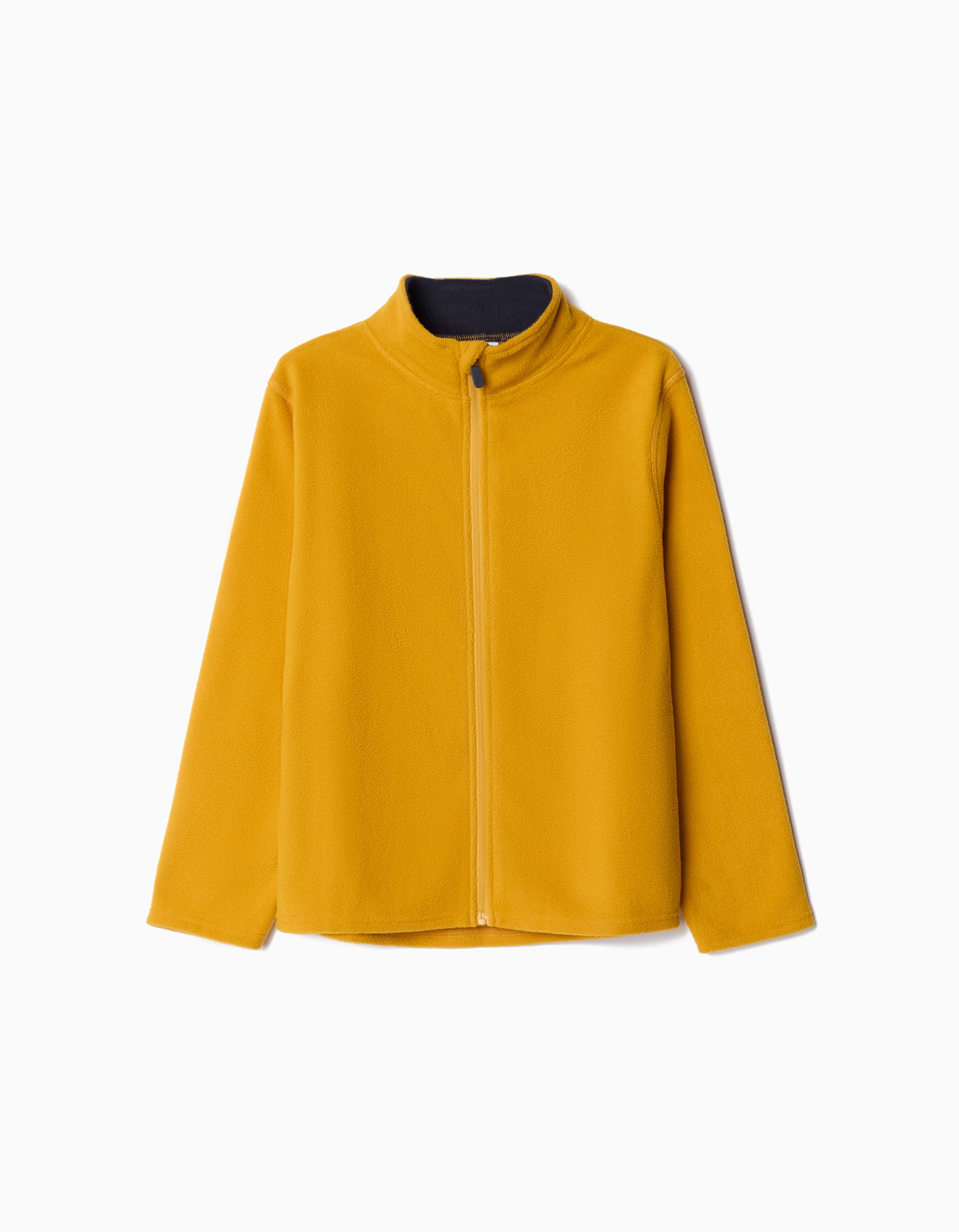 Casaco Polar Fecho de Correr, Menino, Amarelo