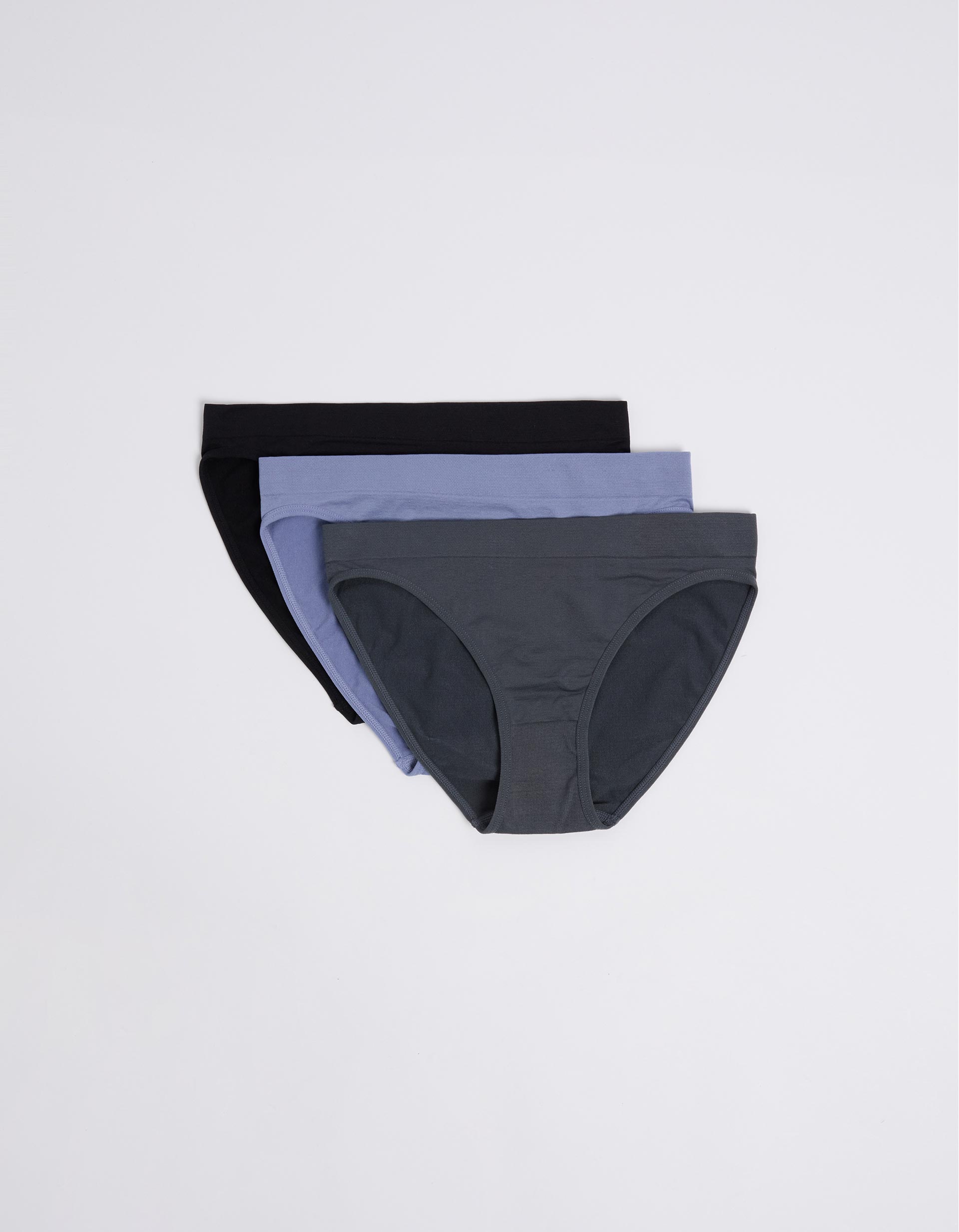 Pack 3 Cuecas, Mulher, Preto
